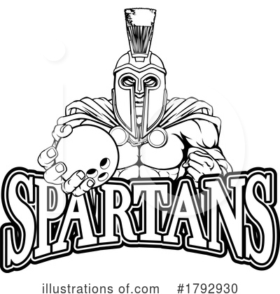 Royalty-Free (RF) Spartans Clipart Illustration by AtStockIllustration - Stock Sample #1792930