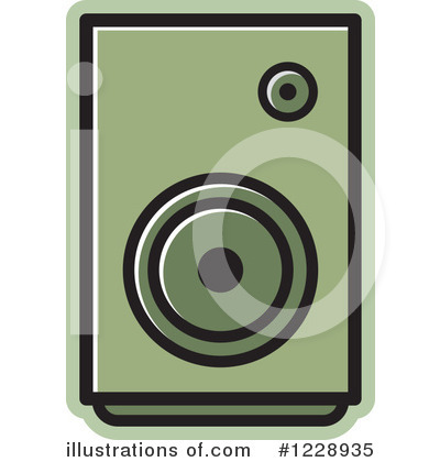 Speaker Clipart #1228935 by Lal Perera