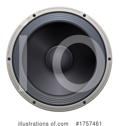 Royalty-Free (RF) Speaker Clipart Illustration by Vector Tradition SM - Stock Sample #1757461