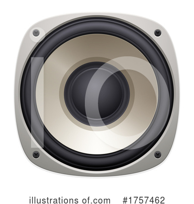 Music Speaker Clipart #1757462 by Vector Tradition SM