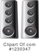 Speakers Clipart #1230347 by dero