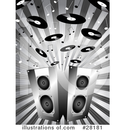 Music Speaker Clipart #28181 by KJ Pargeter
