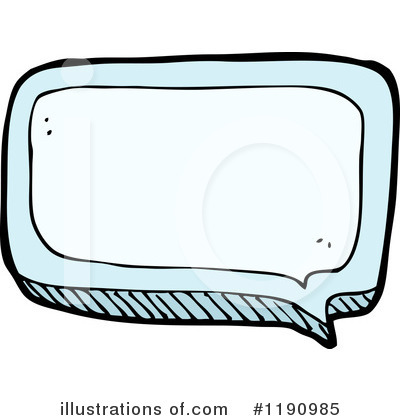 Royalty-Free (RF) Speaking Bubble Clipart Illustration by lineartestpilot - Stock Sample #1190985