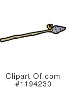 Spear Clipart #1194230 by lineartestpilot