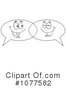 Speech Balloon Clipart #1077582 by Hit Toon