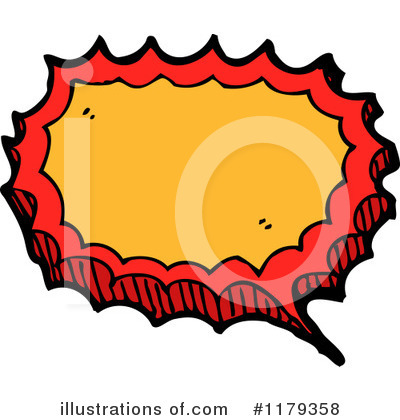 Royalty-Free (RF) Speech Balloon Clipart Illustration by lineartestpilot - Stock Sample #1179358