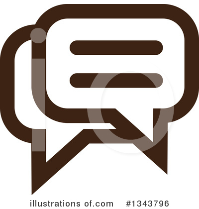 Royalty-Free (RF) Speech Balloon Clipart Illustration by ColorMagic - Stock Sample #1343796