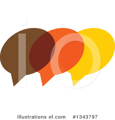 Royalty-Free (RF) Speech Balloon Clipart Illustration by ColorMagic - Stock Sample #1343797