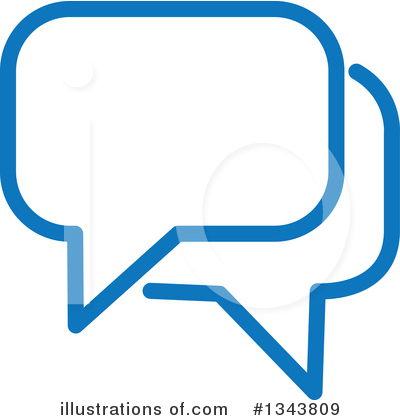 Royalty-Free (RF) Speech Balloon Clipart Illustration by ColorMagic - Stock Sample #1343809