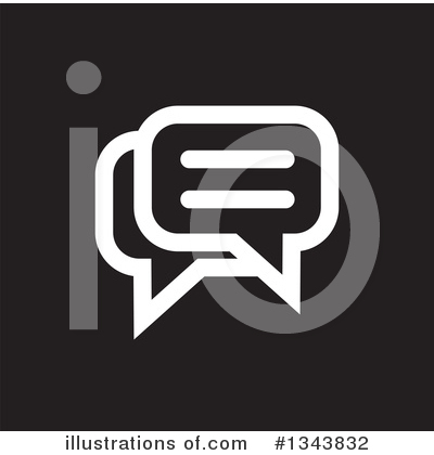 Royalty-Free (RF) Speech Balloon Clipart Illustration by ColorMagic - Stock Sample #1343832