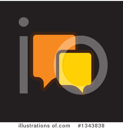 Royalty-Free (RF) Speech Balloon Clipart Illustration by ColorMagic - Stock Sample #1343838