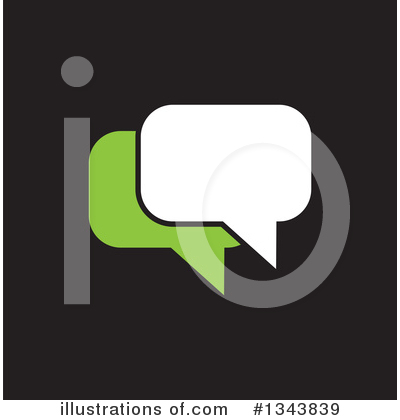 Royalty-Free (RF) Speech Balloon Clipart Illustration by ColorMagic - Stock Sample #1343839