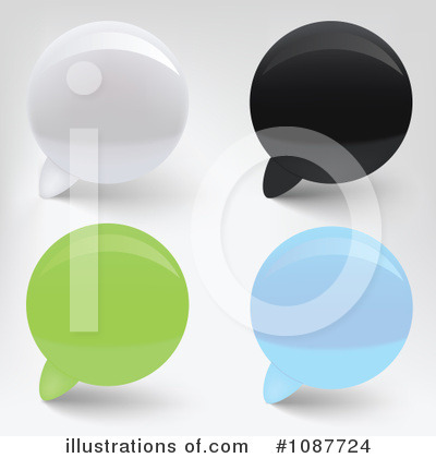 Word Balloon Clipart #1087724 by vectorace