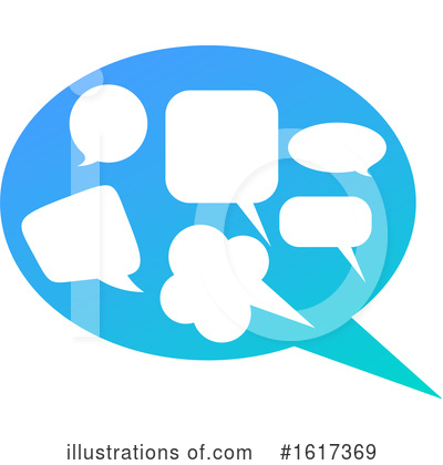 Royalty-Free (RF) Speech Balloons Clipart Illustration by Vector Tradition SM - Stock Sample #1617369
