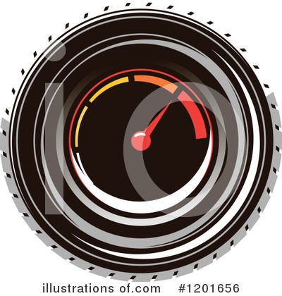 Royalty-Free (RF) Speedometer Clipart Illustration by Vector Tradition SM - Stock Sample #1201656