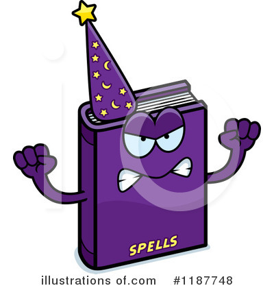Spell Book Clipart #1187748 by Cory Thoman