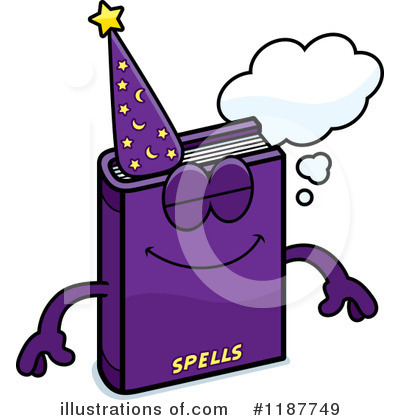 Spell Book Clipart #1187749 by Cory Thoman
