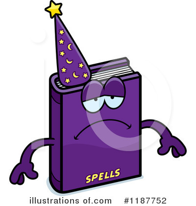 Spell Book Clipart #1187752 by Cory Thoman