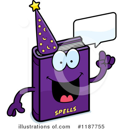 Spell Book Clipart #1187755 by Cory Thoman