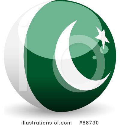Pakistan Flag Clipart #88730 by elaineitalia