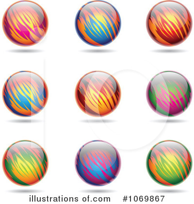 Royalty-Free (RF) Spheres Clipart Illustration by cidepix - Stock Sample #1069867