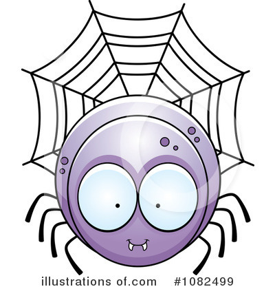 Royalty-Free (RF) Spider Clipart Illustration by Cory Thoman - Stock Sample #1082499