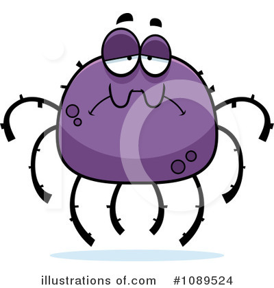 Royalty-Free (RF) Spider Clipart Illustration by Cory Thoman - Stock Sample #1089524