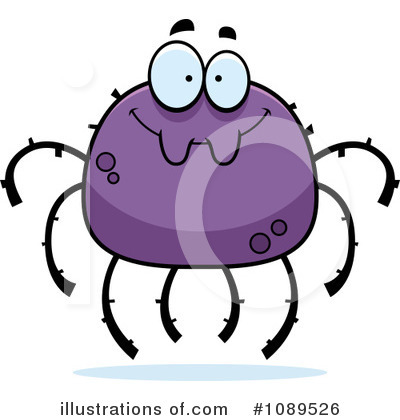 Royalty-Free (RF) Spider Clipart Illustration by Cory Thoman - Stock Sample #1089526