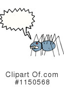 Spider Clipart #1150568 by lineartestpilot