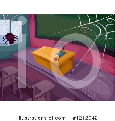 Royalty-Free (RF) Spider Clipart Illustration by BNP Design Studio - Stock Sample #1212942