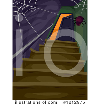Royalty-Free (RF) Spider Clipart Illustration by BNP Design Studio - Stock Sample #1212975