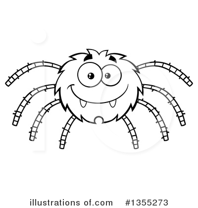 Spider Clipart #1355273 by Hit Toon
