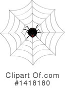 Spider Clipart #1418180 by Pams Clipart