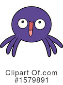 Spider Clipart #1579891 by lineartestpilot
