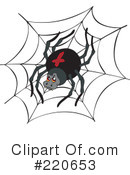 Spider Clipart #220653 by visekart