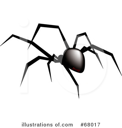 Royalty-Free (RF) Spider Clipart Illustration by Pams Clipart - Stock Sample #68017