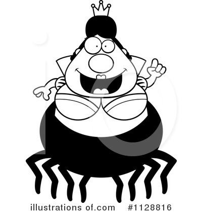 Spider Queen Clipart #1128816 by Cory Thoman