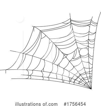 Royalty-Free (RF) Spider Web Clipart Illustration by Vector Tradition SM - Stock Sample #1756454