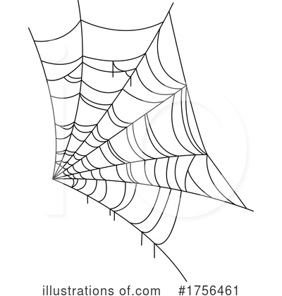 Royalty-Free (RF) Spider Web Clipart Illustration by Vector Tradition SM - Stock Sample #1756461