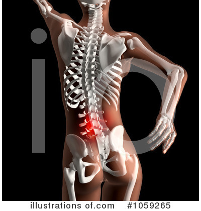 Royalty-Free (RF) Spine Clipart Illustration by KJ Pargeter - Stock Sample #1059265