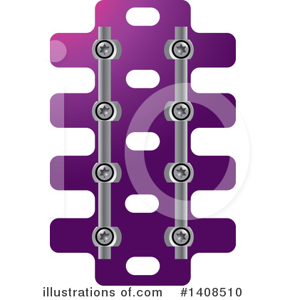 Royalty-Free (RF) Spine Clipart Illustration by Lal Perera - Stock Sample #1408510
