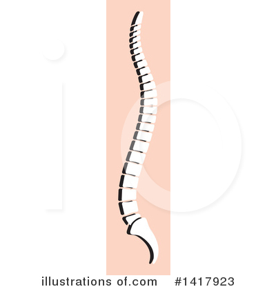 Royalty-Free (RF) Spine Clipart Illustration by Lal Perera - Stock Sample #1417923