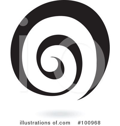 Royalty-Free (RF) Spiral Clipart Illustration by cidepix - Stock Sample #100968