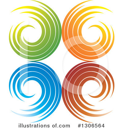Royalty-Free (RF) Spiral Clipart Illustration by Lal Perera - Stock Sample #1306564