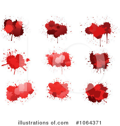 Royalty-Free (RF) Splatter Clipart Illustration by Vector Tradition SM - Stock Sample #1064371