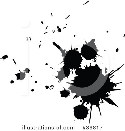 Ink Splatter Clipart #36817 by OnFocusMedia