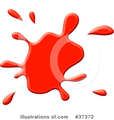 Royalty-Free (RF) Splatter Clipart Illustration by Prawny - Stock Sample #37372
