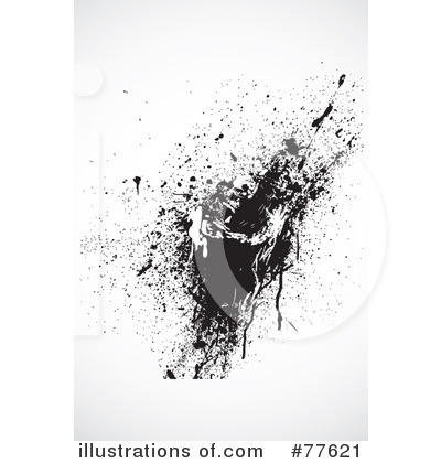 Royalty-Free (RF) Splatter Clipart Illustration by BestVector - Stock Sample #77621