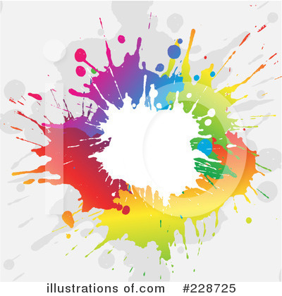 Royalty-Free (RF) Splatters Clipart Illustration by KJ Pargeter - Stock Sample #228725