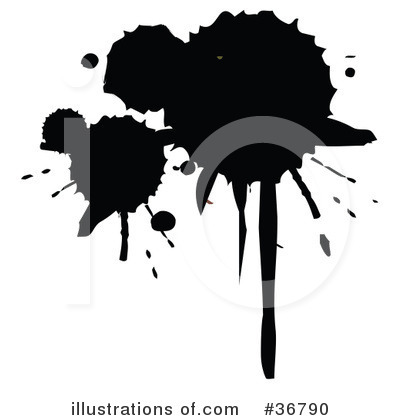Ink Splatter Clipart #36790 by OnFocusMedia
